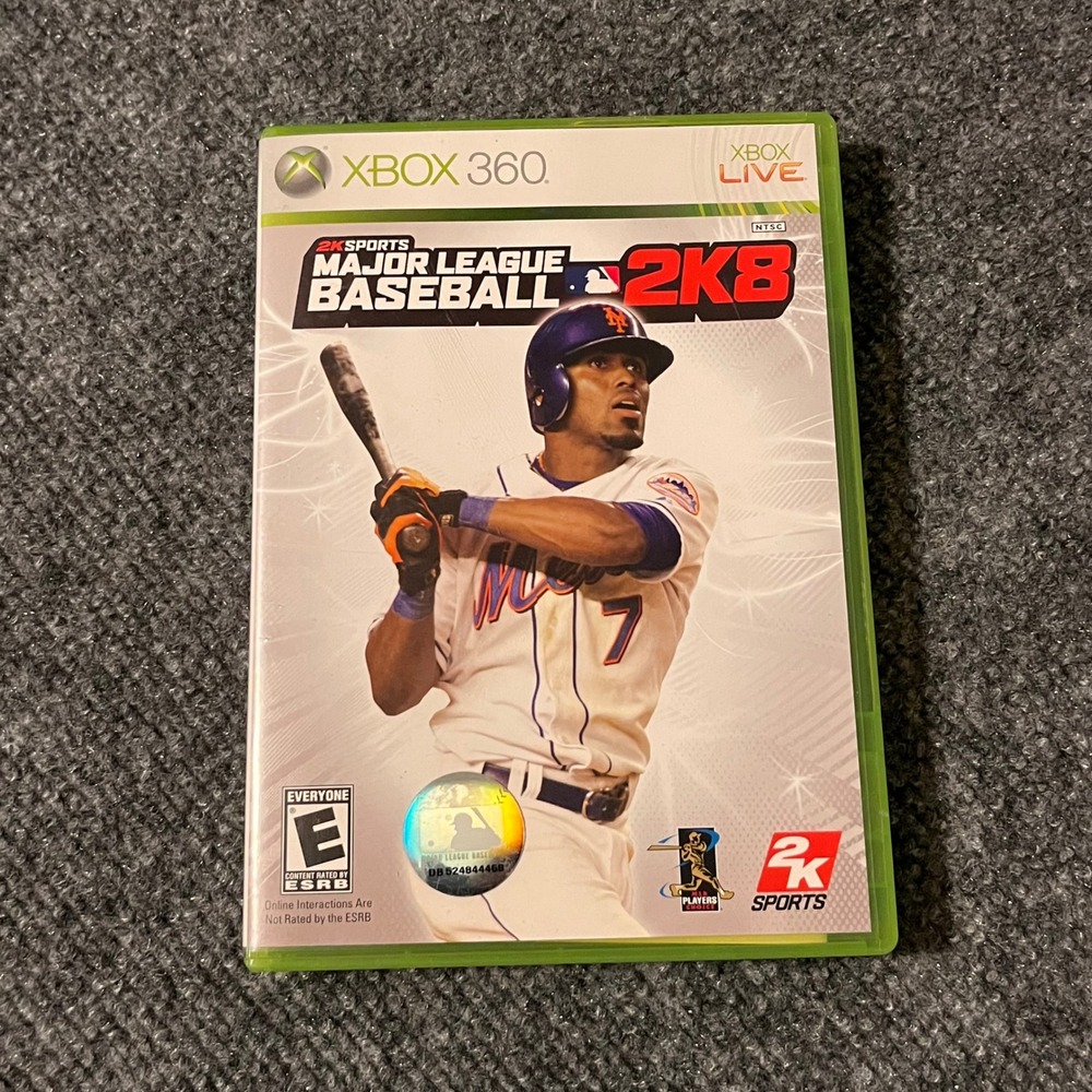 Major League Baseball 2K8 Xbox 360 MLB 2K8 Sports Game CIB Jose Reyes